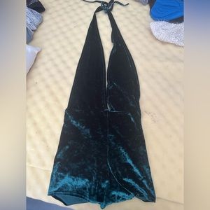 Emerald green body suit